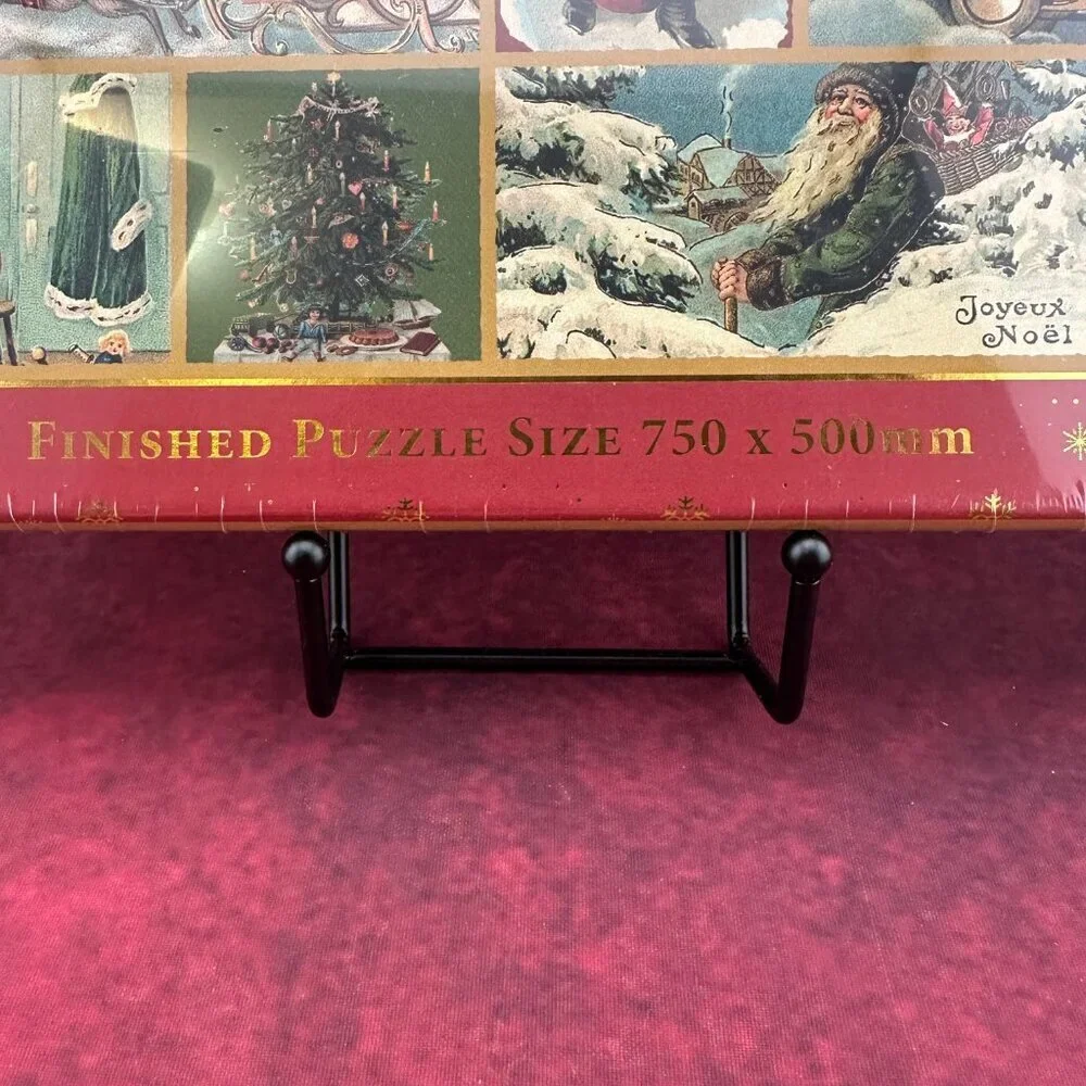 CHRISTMAS COLLAGE 1000 PIECE PUZZLE FINISHED SIZE 750 X 500 mm,